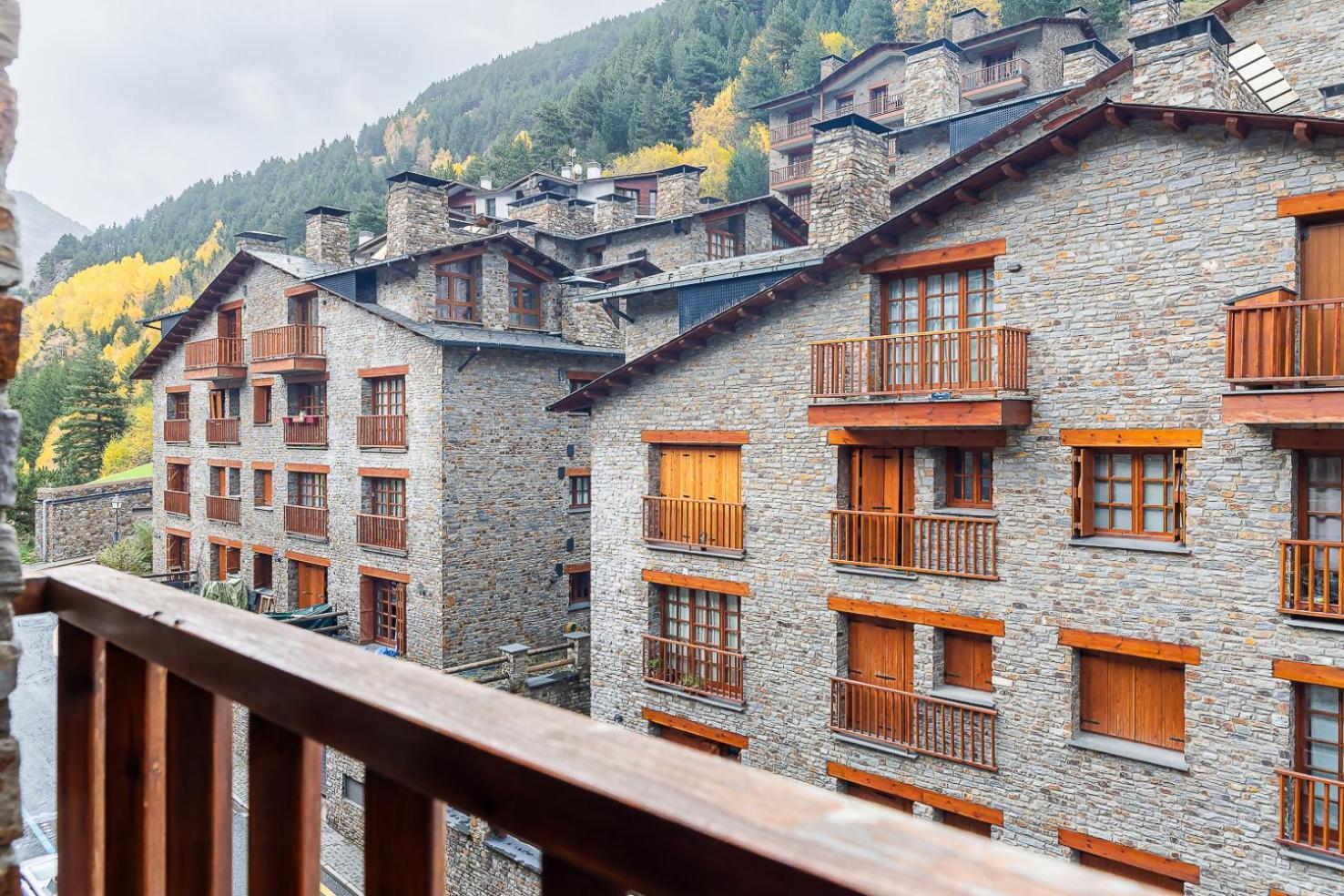 Apartamento Cerca Del Puente Tibetano I Triplex Con Vistas Canillo Exterior foto